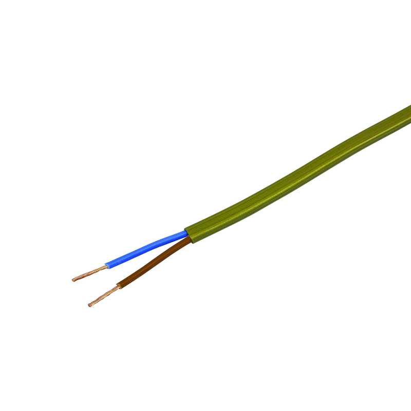 Tdlf Kabel 2x0.75mm² gold Ring 10m