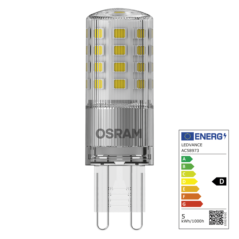 Osram LED PIN G9 4,4W 600lm WW