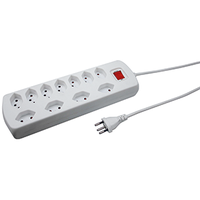Presa multipla POWER EASY 11xT13 1.5m con interruttore bi