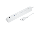 Steckdosenleiste IQ PRO 6xT13 + 1xUSB-A 18W + 1xUSB-C PD 20W 3m ws