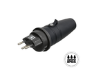 Stecker T13 IP55 schwarz