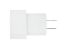 Adaptateur de voyage Euro - USA 2 pôles max. 10A bl