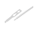 Attaches-câbles nature 234mm x 5.5mm détachable, Pack à 100 pcs.