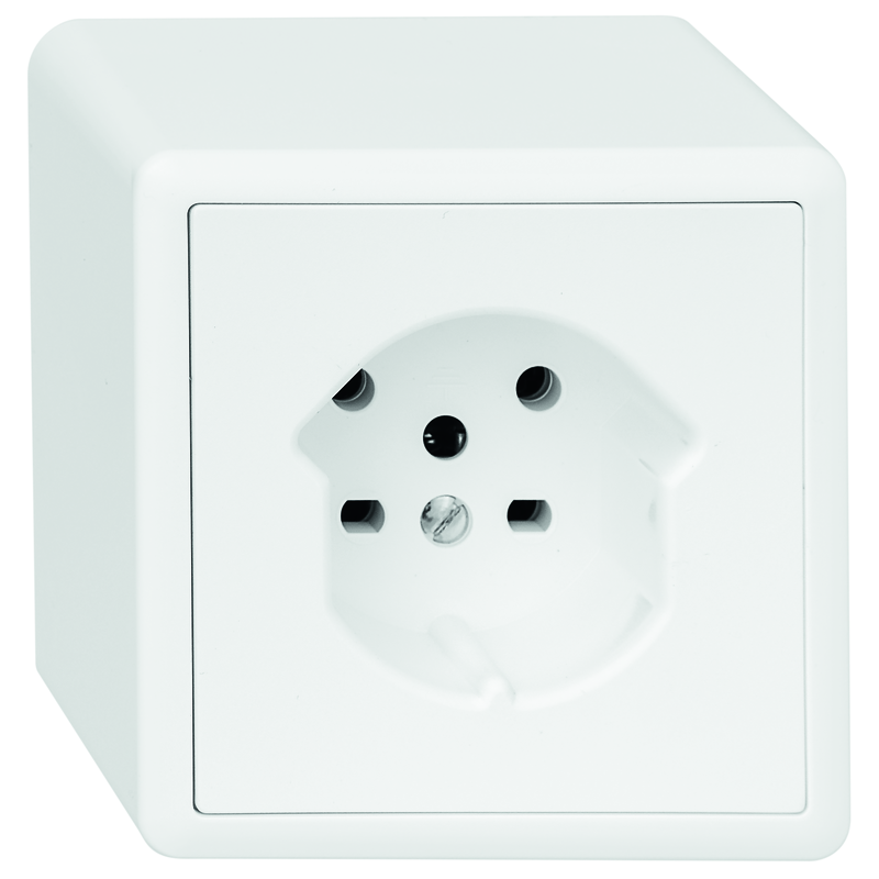 EDIZIOdue Prise app. 1xT15 (10A/250V) bl