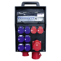 Baustromverteiler 32A bestückt IP44