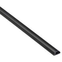 Goulotte de câblage semi-circulaire D-Line 16x8mm 2m noir