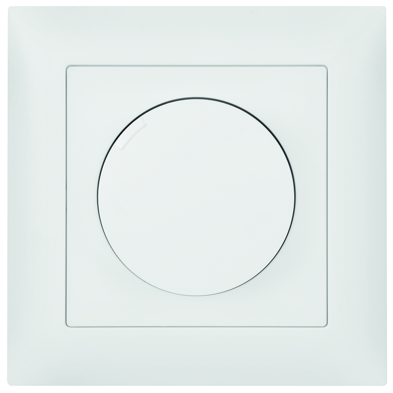 EDIZIOdue Dimmer rotativo da inc. LED UNIVERSALE 4-400VA (LED 4-200W) bi