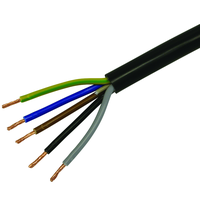 Td Kabel 5x1.5mm² schwarz Spule 33m