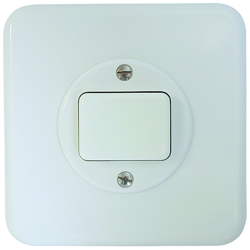 MICA UP-Druckschalter SCH3 ws