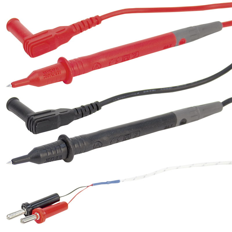 Multimeter max.1000V (CAT III 600V) rt/sw