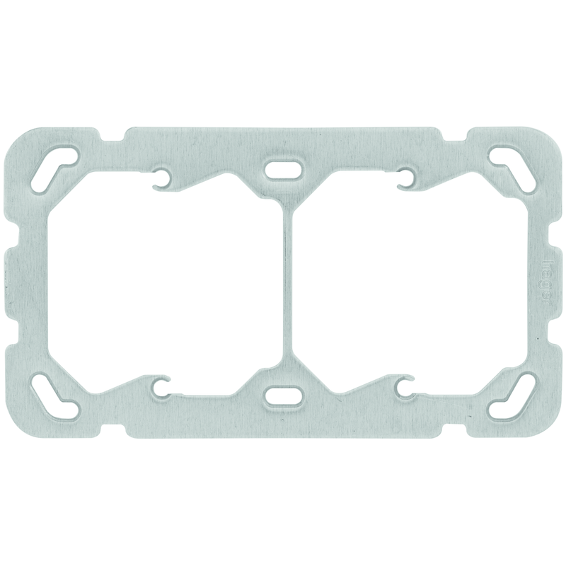 HAGER Montageplatte 2-FACH (2x1) vertikal si