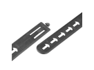 Fascette nera 130mm x 15.5mm sganciabile, Pack à 100 pz.