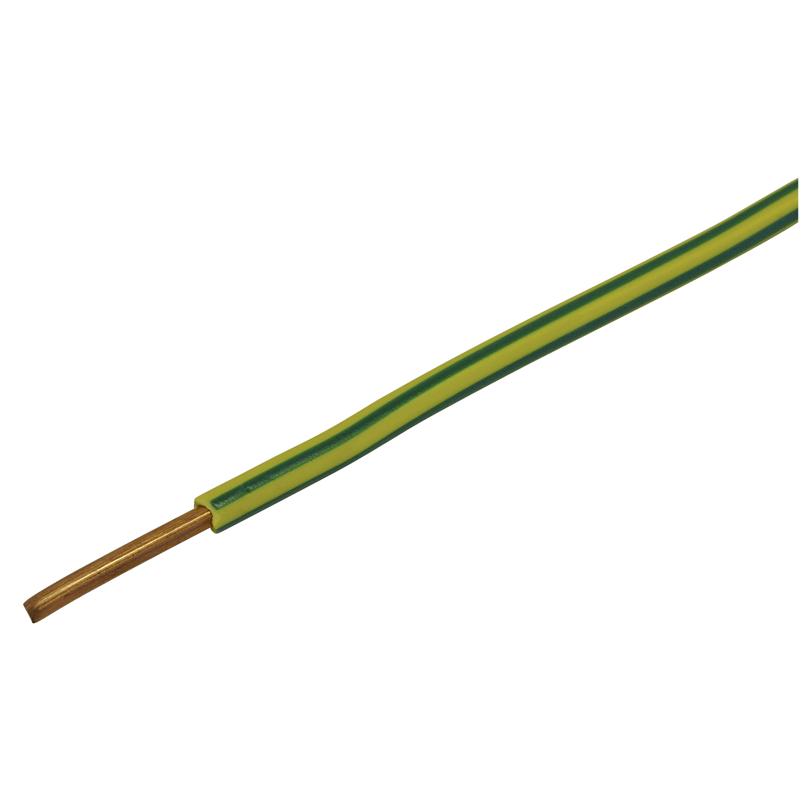 T-Draht 1.5mm² gelb/grün Ring 20m