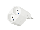 Adattatore multiplo MANTA 2xT13 girevole 320° bi