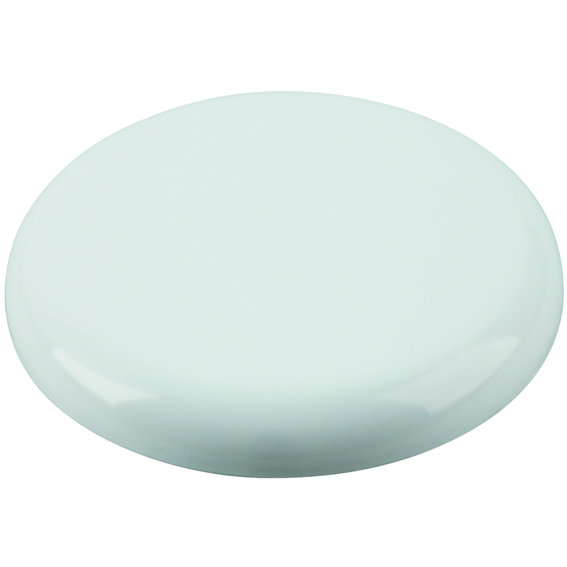 Rosace de plafond blanc Ø 100mm H:15mm