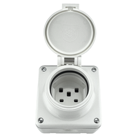 MICA AP-Nass-Steckdose 1xT25 (16A/400V) IP55 ws