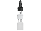 FIX Adapter Deutschland CEE7/7 - Schweiz T12 3-polig ws