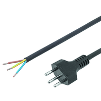 Anschlusskabel Gd 3x1mm2 5m T12 sw