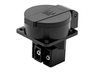 Einbausteckdose 1xT13 (10A/250V) IP55 schwarz