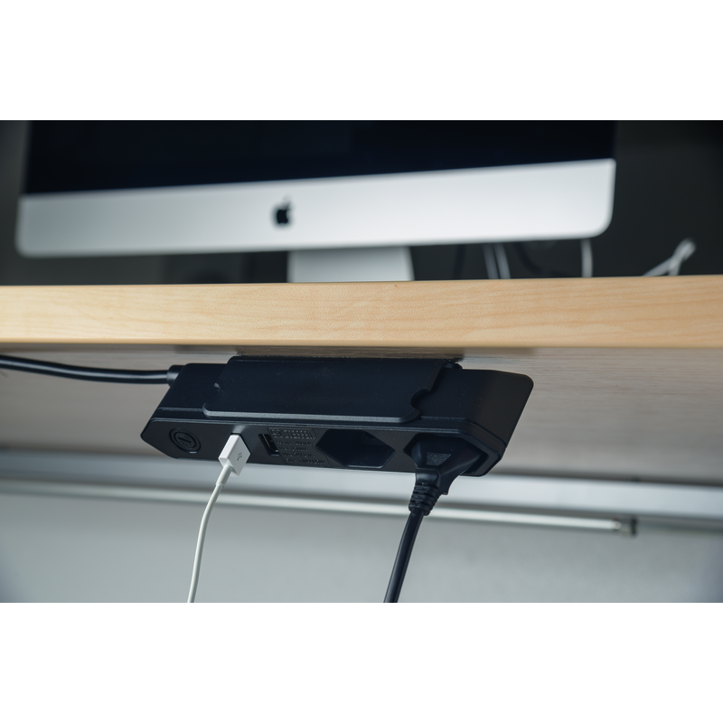 Steckdosenleiste IQ 2xT13 + 2xUSB-A 1.5m sw