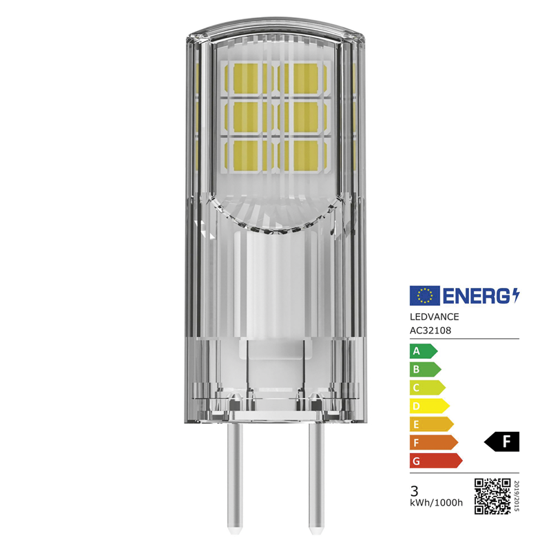 Osram LED PIN 28 GY6.35 12V 2.6W 300lm WW