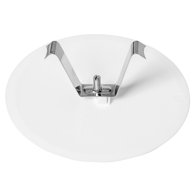 Deckenrosette weiss Ø 100mm H:1mm