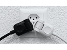 Verlängerungskabel mit Klappstecker Td 3G1.0mm² 0.5m T12-T13 IP20 sw