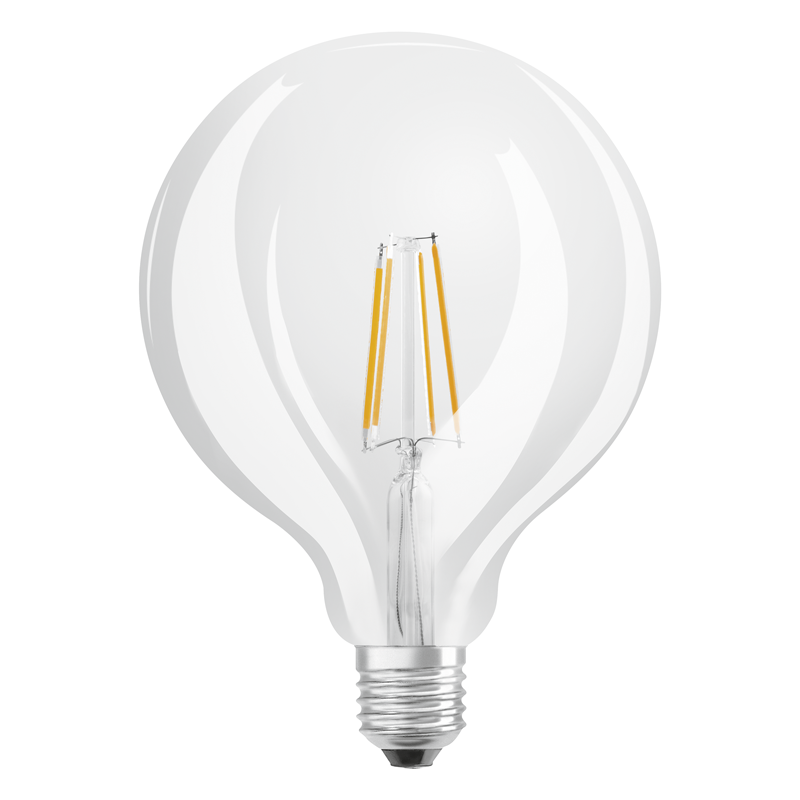Osram LED Star Retrofit Classic Globe E27 240V 7W 806lm klar WW