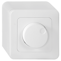 MICA FOR YOU Dimmer rotativo TAGLIO DI FASE ASC. 20-300VA (LED 5-100W) bi