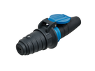 Kupplung T13 IP55 anthrazitgrau/hellblau