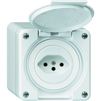 ROBUSTO Presa app. umido 1xT13 a QuickConnect IP21 bi