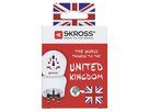 SKROSS Adaptateur de voyage Monde - UK 3 pôles max. 7A avec fusible bl