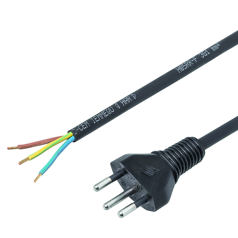 Anschlusskabel Gd 3x1.5mm2 3m T12 sw