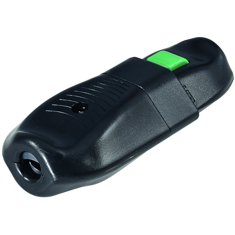 Spina+Presa 'Lock' T12/T13 nero con interruttore
