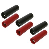 Fiche mobile banane 3 pcs. noir et rouge