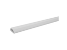 Single Kabelkanal 18x8mm 4 Stangen 1m selbstklebend weiss