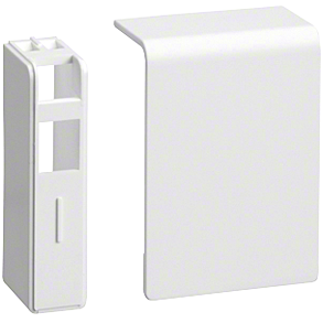 Canalina battiscopa SL20055 bianco coperchio sinistra o dest