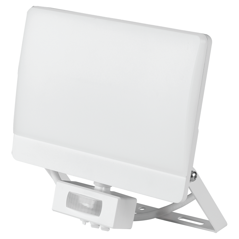 WORKLIGHT proiettore lampadina LED 50W con PIR 140° 2-8m