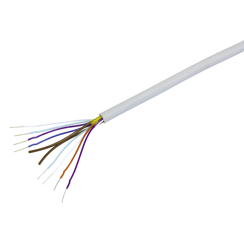 Telefonkabel U72 2x4x0.5mm² grau Spule 100m