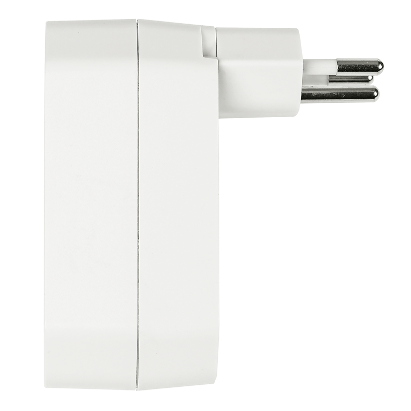 Mehrfachadapter MANTA 3xT13 drehbar 320° ws