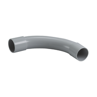 KU-Curva 90° M16 grigio à 2 pezzi