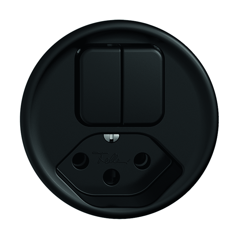 STANDARDdue Plaque de recouvrement petite combinaison interrupteur/1xT13 nr