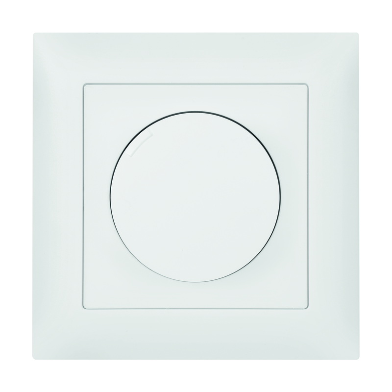 EDIZIOdue UP-Drehdimmer PHAN 40-600VA (LED 60-120W) ws