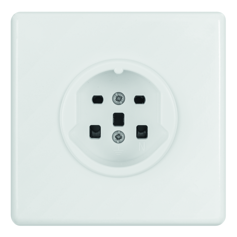 BASICO Presa da inc. 1xT25 (16A/400V) bi