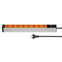 Steckdosenleiste ALU MODULAR PDU SILVER 1HE 8xT13 3m si/or