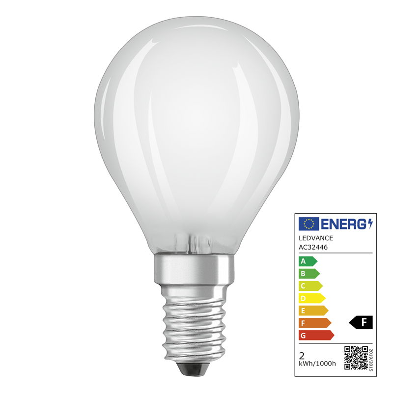 Osram LED Star Retrofit Classic P E14 240V 1.5W 136lm WW