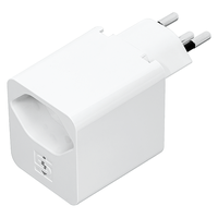 Chargeur USB-C PD 18W 5V/3.0A + 1xT13 rotatif 325° bl