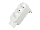 Mehrfachadapter MANTA 3+1xT13 drehbar 320° ws