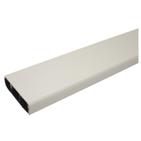 Canalina battiscopa 20x70 barra da 2m bianco