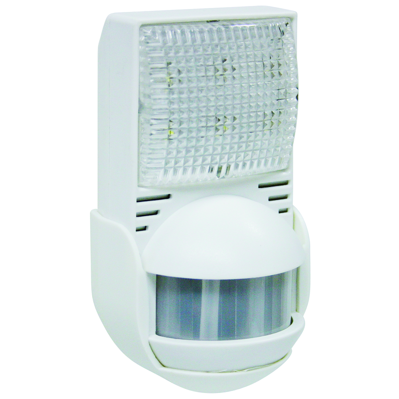 Luce di emergenza e notturna a LED con rilevatore di movim. PIR incl. supporto